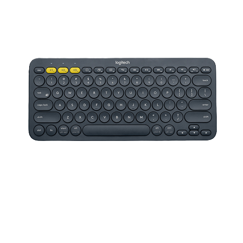 logitech 罗技 k380 79键 蓝牙无线薄膜键盘 黑色 无光 128.63元（需用券）