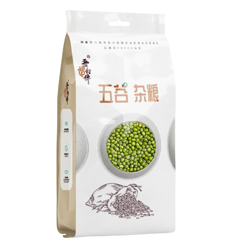 吾谷为伴 五谷杂粮 绿豆 1kg 6.9元（需用券）