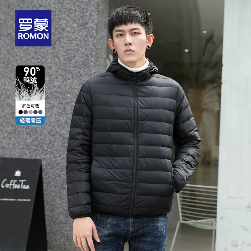罗蒙 反季休闲百搭90鸭绒羽绒服 多色 69元(需用券)