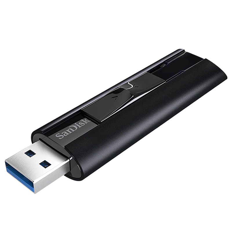 PLUS会员：SanDisk 闪迪 至尊超极速系列 CZ880 USB 3.2 固态U盘 黑色 128GB USB 158.11