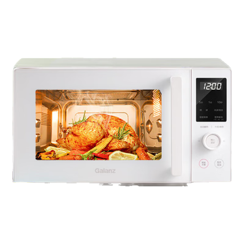 PLUS：格兰仕 XRA(W0) 微波炉烤箱一体机 23升800瓦 不锈钢内胆 智能便捷 389.99元