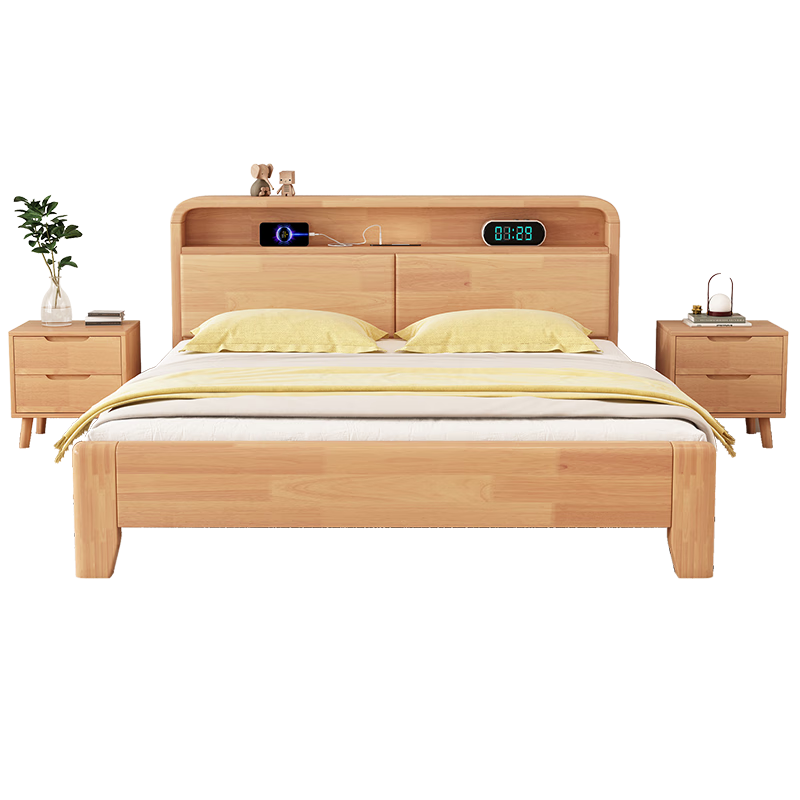 起凤 实木床 1800mm*2000mm 620元