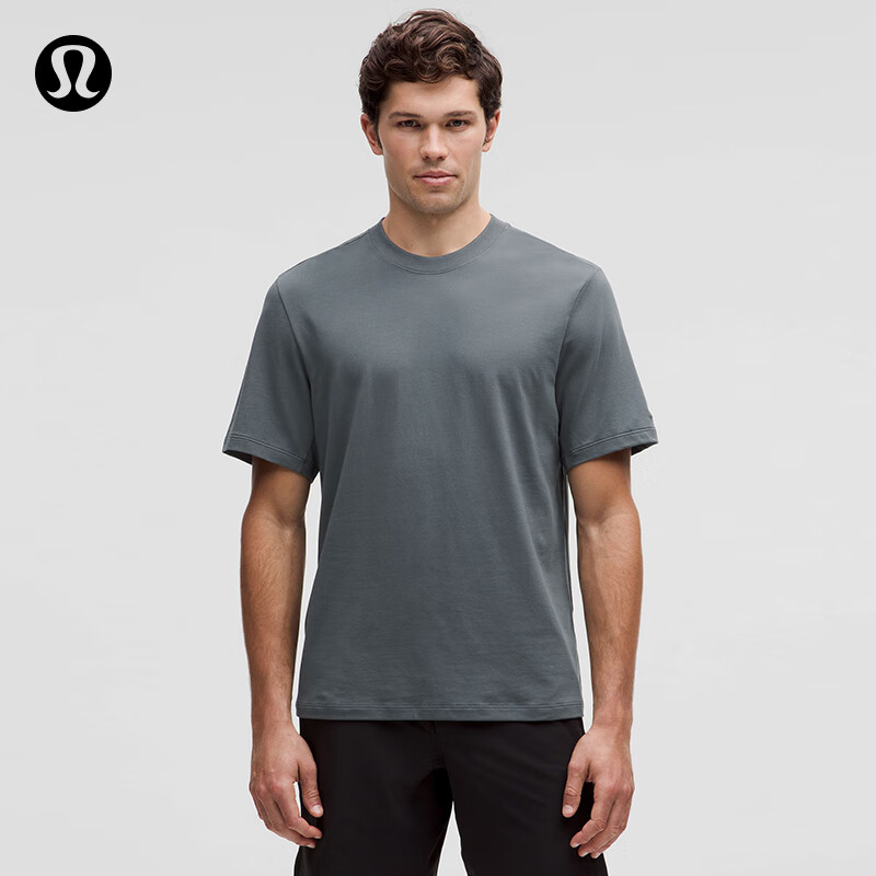 lululemon丨Zeroed In 男士运动短袖 T 恤 速干 芯吸 LM3F16S 油蓝色 S 450元