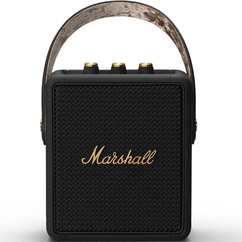 MARSHALL 马歇尔 STOCKWELL II 便携式无线蓝牙防水2代小音响 黑金色 1231.46元包邮