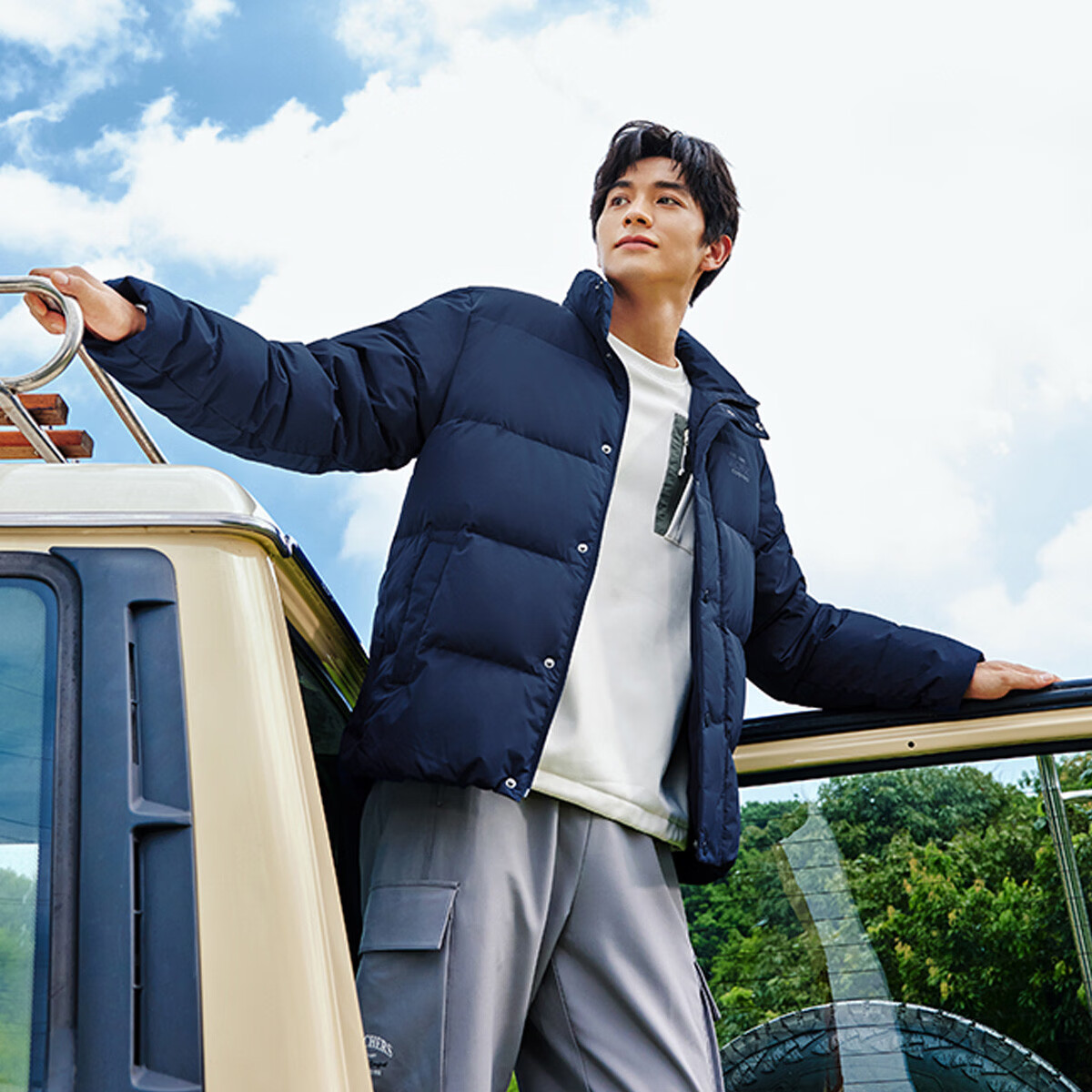 斯凯奇 男女短款立领冬季三防羽绒服 259元（需用券）