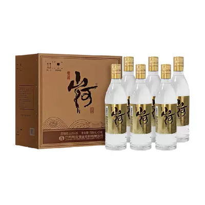 再降价、88VIP：双沟 山河大曲 53﹪vol 浓香型白酒 500ml*6瓶 155.05元（需领券）