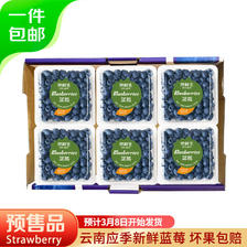 Mr.Seafood 京鲜生 云南蓝莓 12盒装 果径12mm+ 89.9元