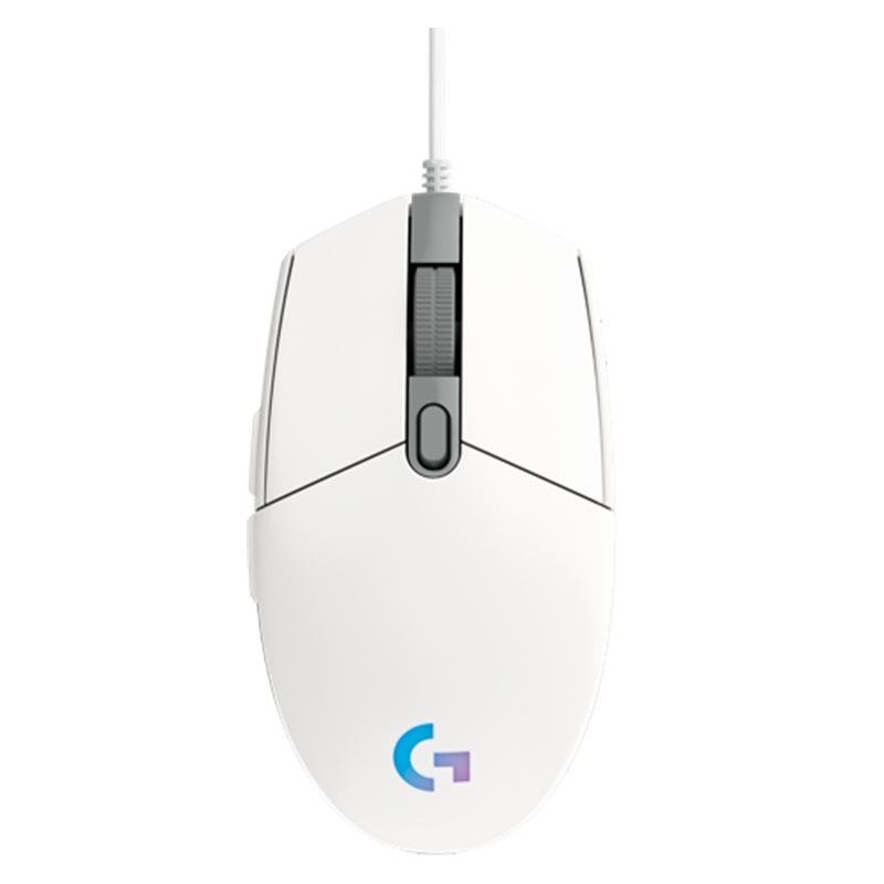 Plus：罗技（G）G102 游戏鼠标 白色 RGB鼠标 第二代 需购2件 186.96元（93.48元/件）