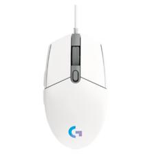 Plus：罗技（G）G102 游戏鼠标 白色 RGB鼠标 第二代 需购2件 186.96元（93.48元/件