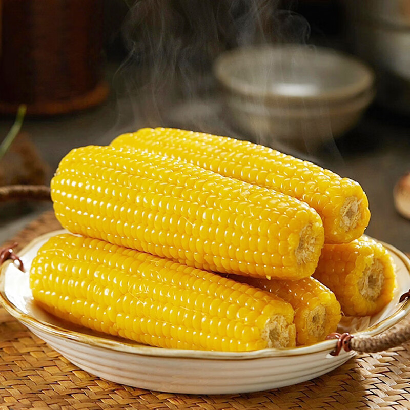 京鲜生 东北黄玉米260g*10棒 真空包装黏玉米棒粘玉米 源头直发 16.89元（需用