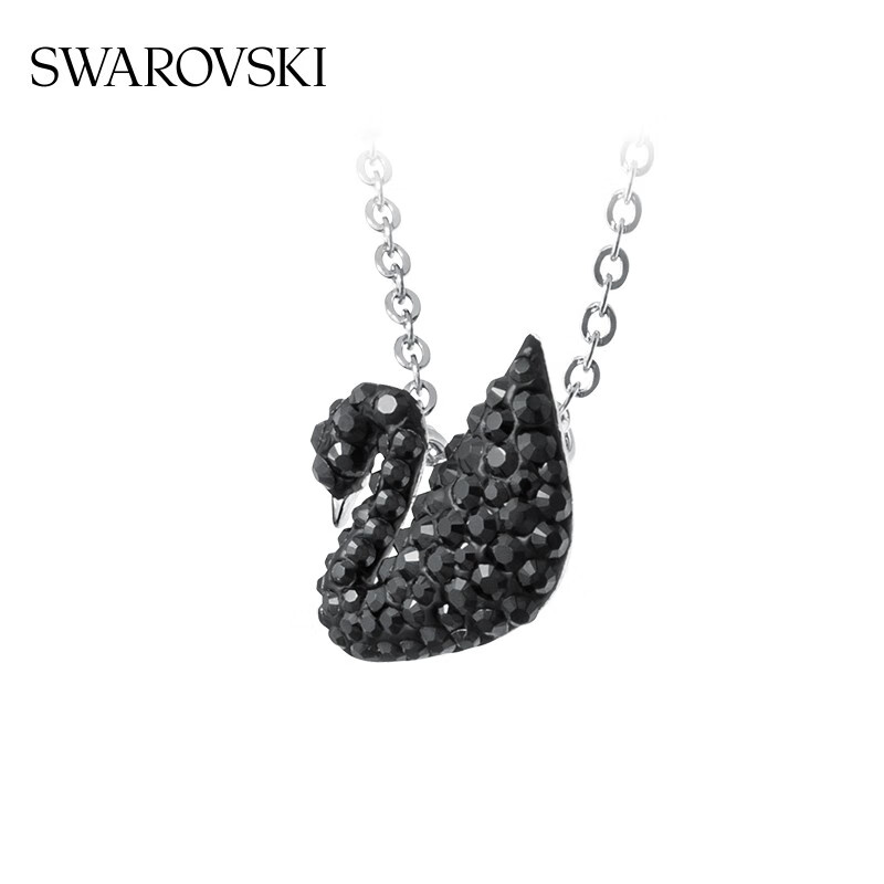 plus会员：SWAROVSKI 施华洛世奇 七夕礼物 ICONIC系列 5347330天鹅项链 369.22元包邮