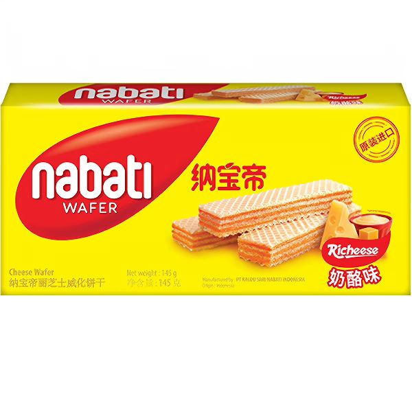 88VIP：Richeese 威化饼干 奶酪味 145g 3.61元