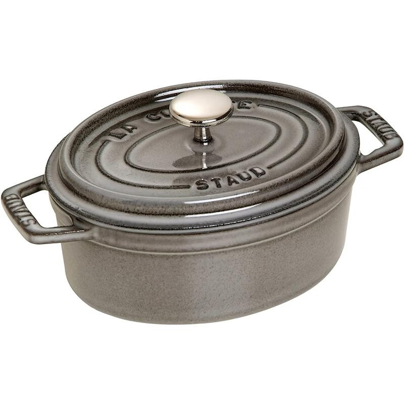 staub 珐宝 搪瓷铸铁锅 灰色15厘米0.6升 1319元（需用券）