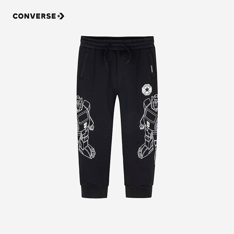 CONVERSE 匡威 儿童童装长裤CNVB-KN-G661 正黑色 160/66 289元（需用券）