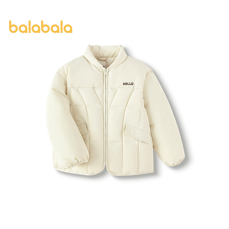 巴拉巴拉 儿童棉服外套 浅卡其50311 120c 87.4元（需买2件，需用券）