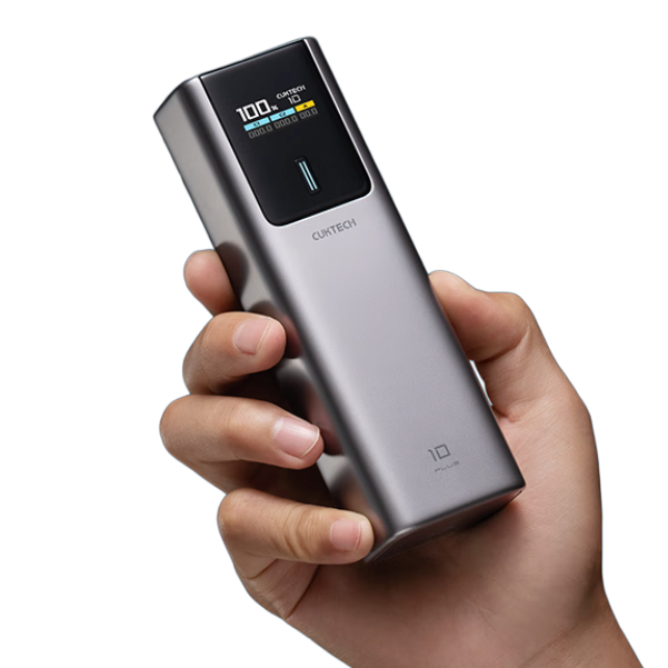酷态科 PB150P 10号超级电能棒 Plus 移动电源 金属灰 15000mAh Type-C 120W 194元（需