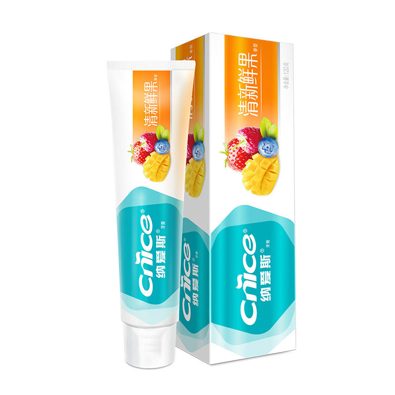 移动端：纳爱斯 牙膏清凉冰菊大支清新口气亮白减少牙菌斑 8.71元（淘金币