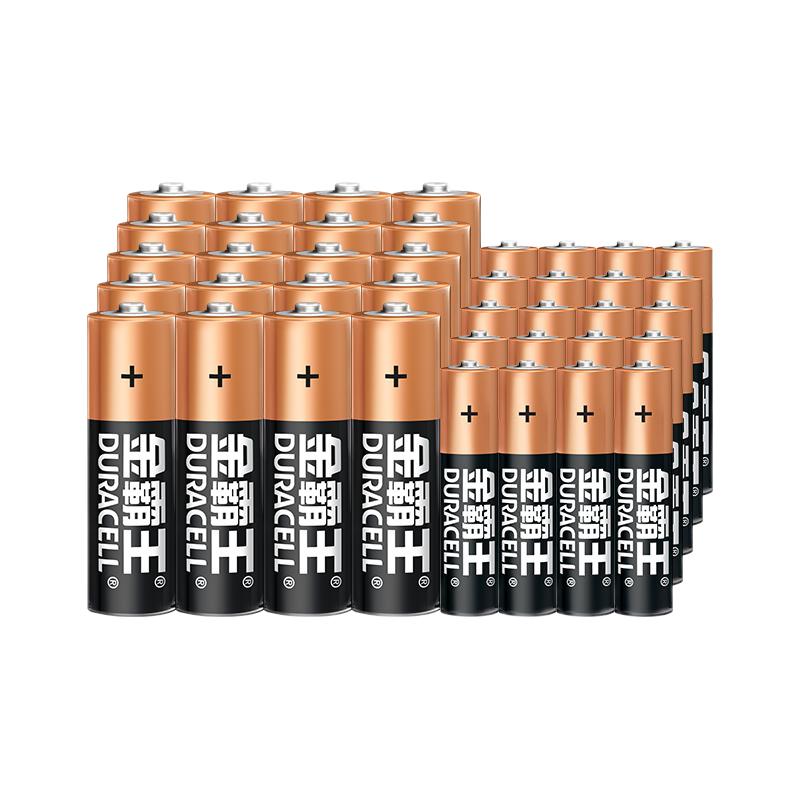 DURACELL 金霸王 5号碱性电池 1.5V 40粒装 63.9元