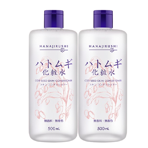 HANAJIRUSHI 花印 薏苡仁化妆水 500ml 29元（需用券）