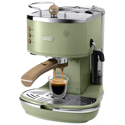 双11预售、88VIP：DeLonghi 德龙 复古系列 ECO310 泵压式半自动咖啡机 2色 940.5元