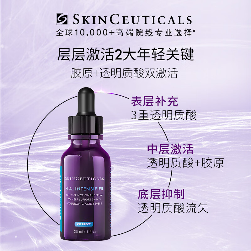 SKINCEUTICALS 修丽可 紫米精华30ml 玻色因抗皱淡纹抗糖老紧致护肤品情人节礼