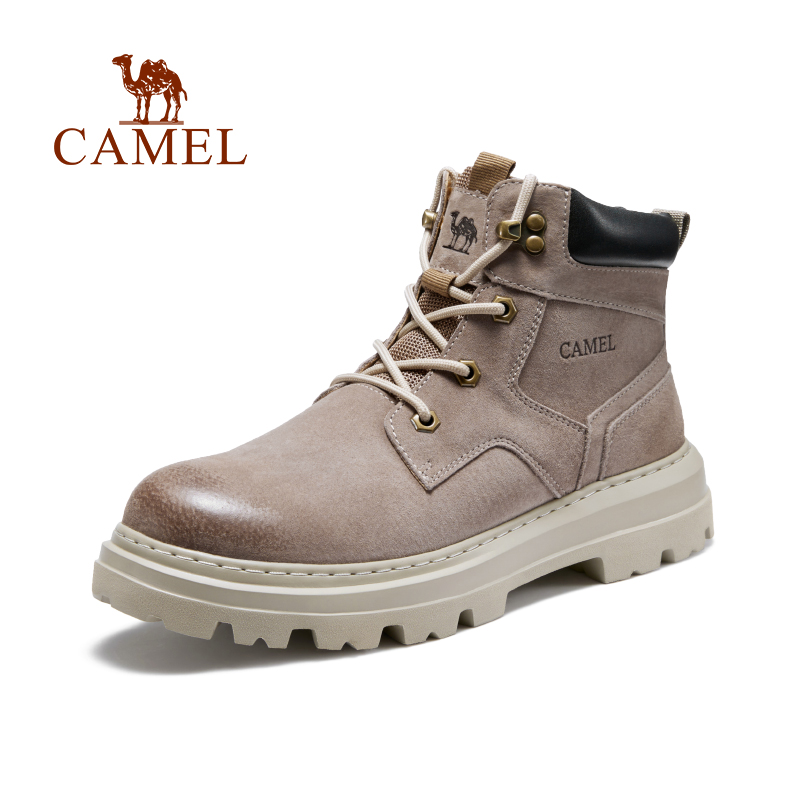 CAMEL 骆驼 男鞋 沙漠靴厚底舒适英伦 153.18元（需用券）