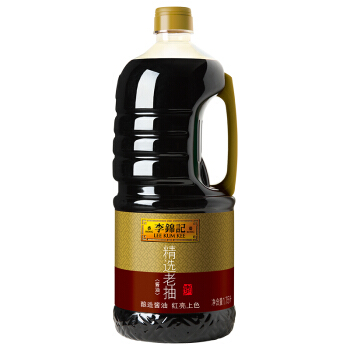 李锦记 精选老抽 红烧酱油上色特级酿造 1.75L 29.9元