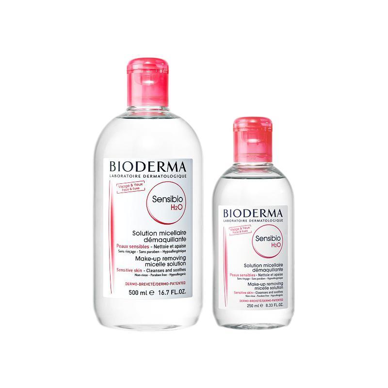 BIODERMA 贝德玛 粉水 500ml+250ml 108元（需用券）