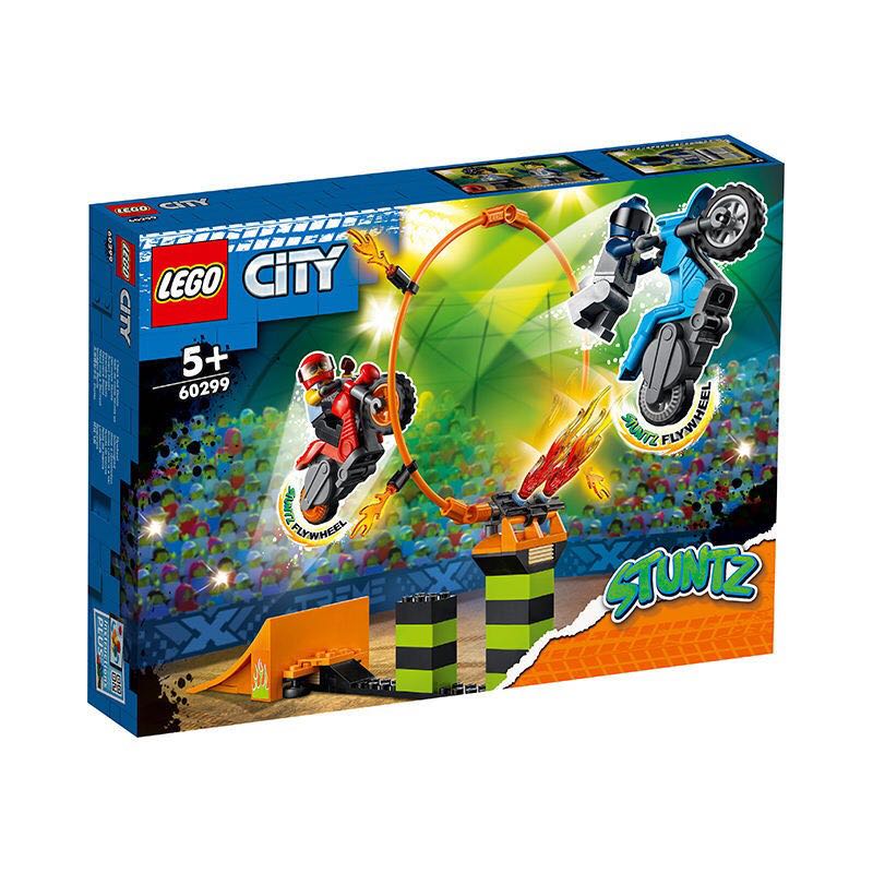 88VIP：LEGO 乐高 积木城市系列 60299 特技飞车竞赛 84.55元（需用券）