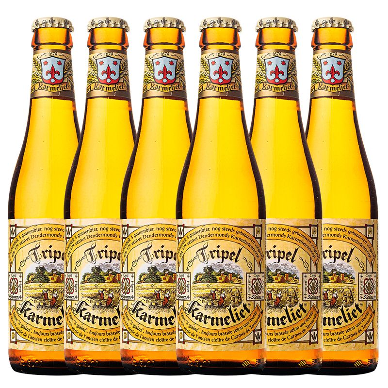 卡美里特 Karmeliet 修道院三料啤酒 330ml*24瓶 整箱装 比利时进口 270元