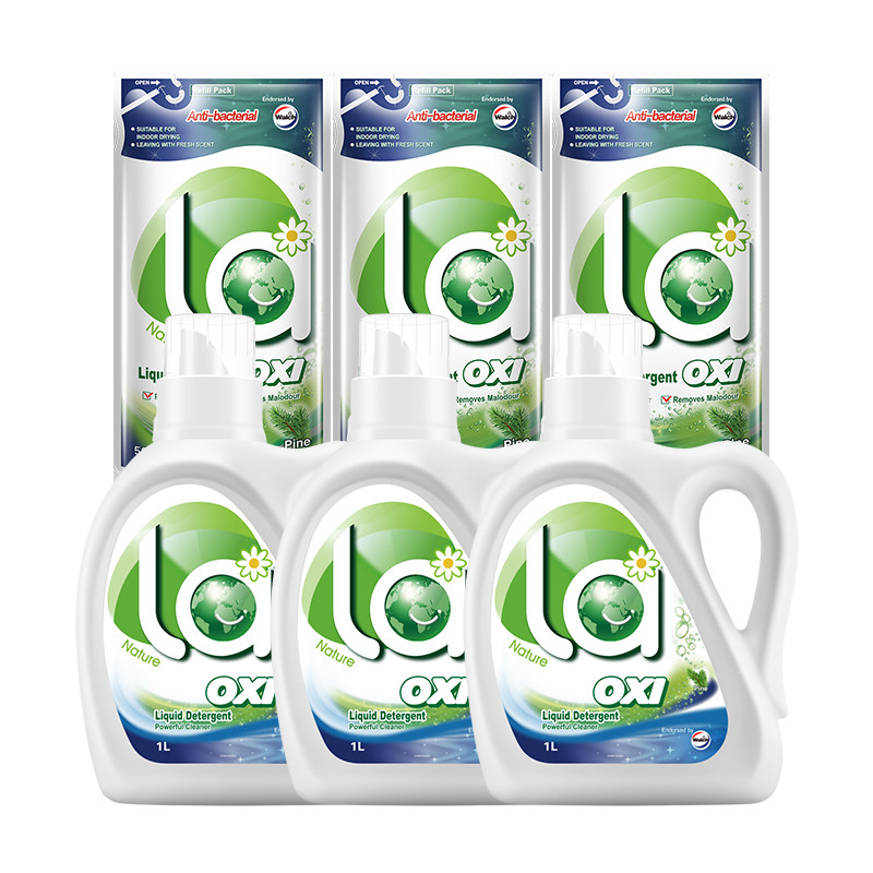 移动端：威露士 la有氧洗威露士除菌洗衣液9斤除菌除螨深层洁净 64.9元（淘