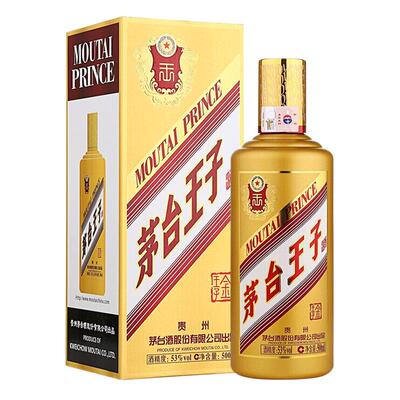 88VIP：茅台王子酒53度酱香型白酒500ml 211.66元+23.94元淘金币