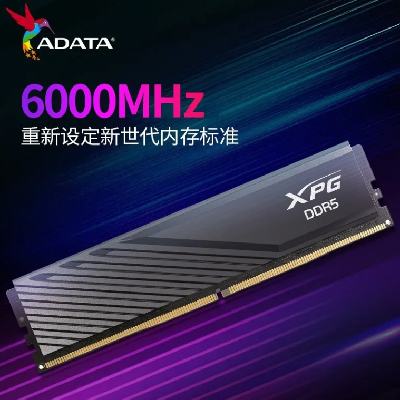 威刚 XPG威龙 DDR5 16G 6000 台式机电脑内存条 海力士M-DIE 单条 324元