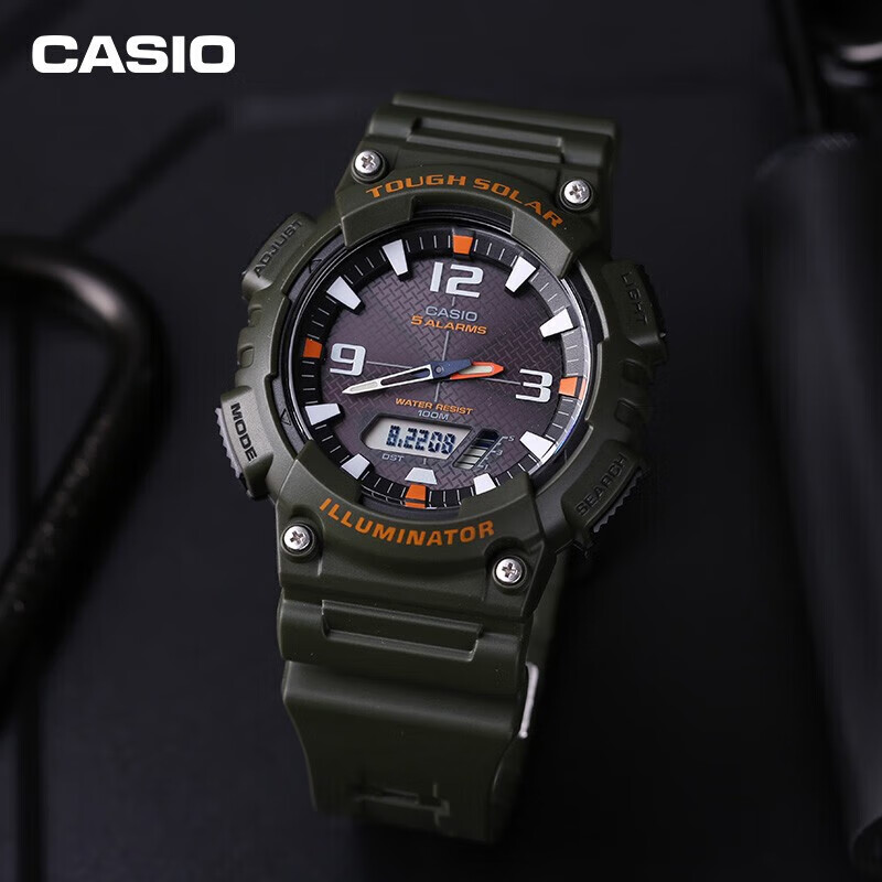 CASIO 卡西欧 48.3毫米太阳能腕表 AQ-S810W-3A 226.01元包邮（双重优惠）