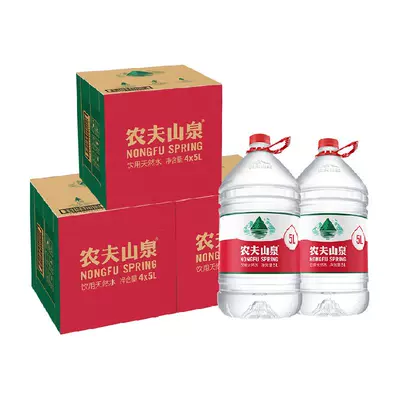 88VIP：NONGFU SPRING 农夫山泉 天然水5L*4桶*3箱 69.16元（84.16元+返15元超市卡）