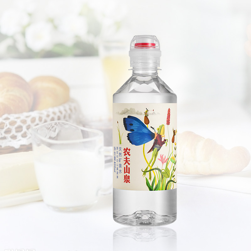 NONGFU SPRING 农夫山泉 饮用天然矿泉水运动盖设计400ml*24瓶 28.45元（需用券）