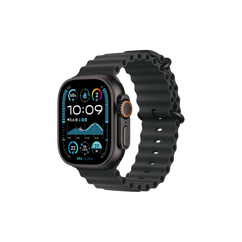 6号20点：Apple 苹果 Watch Ultra2 智能手表 GPS+蜂窝版 49 毫米黑色钛金属 5906.51元