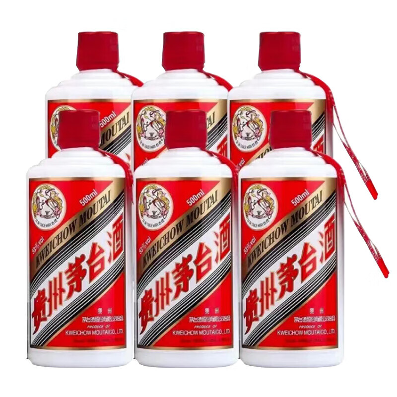 MOUTAI 茅台 2022年 飞天茅台 53度 500ml*6瓶 整箱 17584元（需用券）