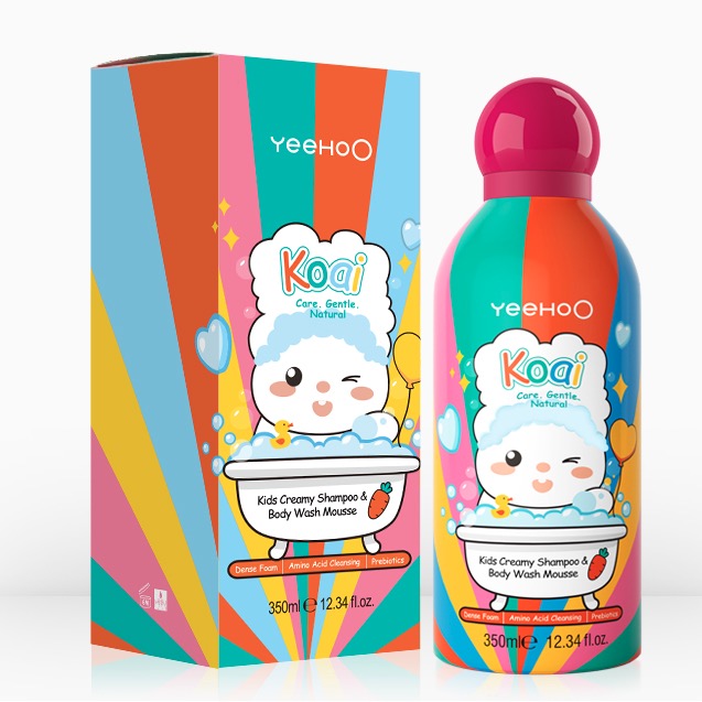 YeeHoO 英氏 儿童奶泡洗发沐浴慕斯 樱花味 350ml 25.8元（需买2件，需用券）
