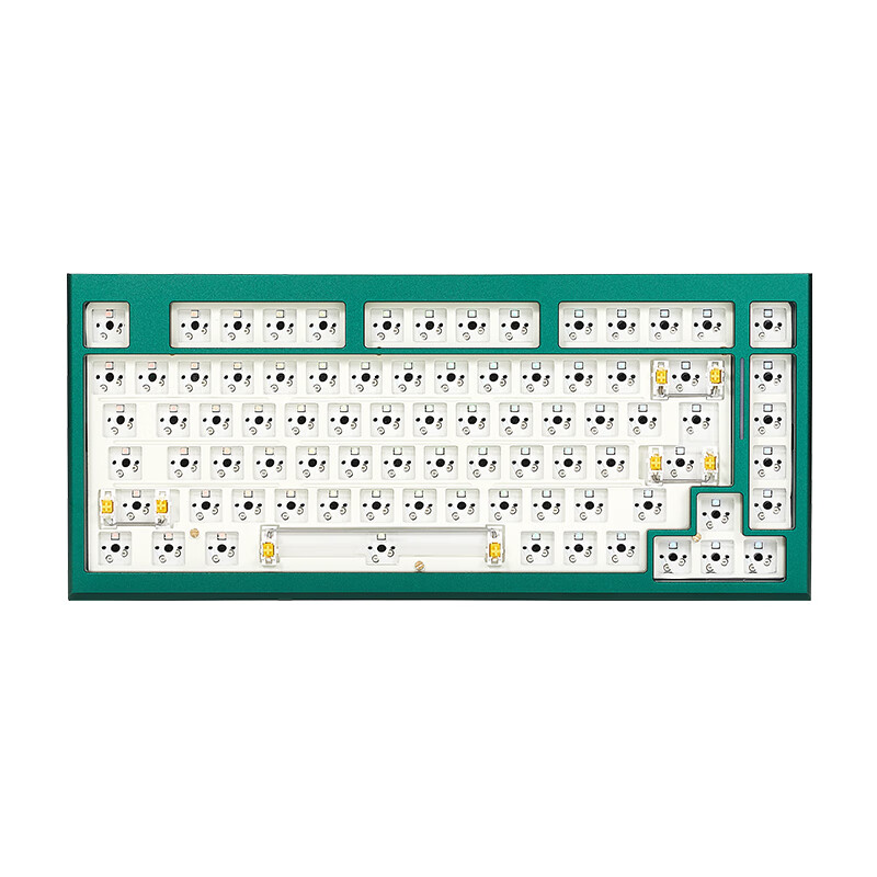 Hyeku 黑峡谷 Z2 三模机械铝坨坨键盘套件 82键 陌野狂花 399元