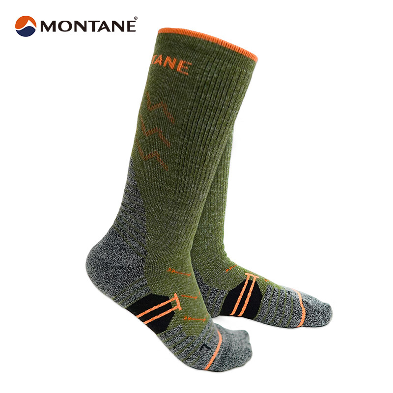 MONTANE 户外羊毛袜 男女通用 CT2401401 蓝色 M 58.41元（需用券）