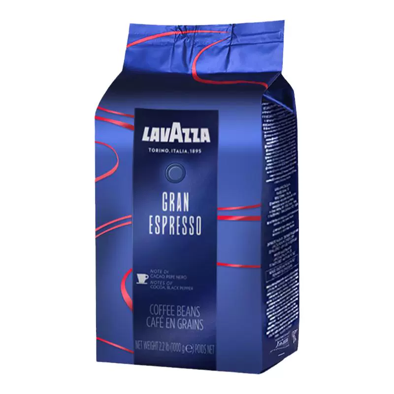 LAVAZZA 拉瓦萨 咖啡豆1kg意式特浓醇香意大利原装进口咖啡豆LAVAZZA（临期） 