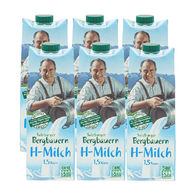 SalzburgMilch 萨尔茨堡 低脂牛奶1L ￥39.43