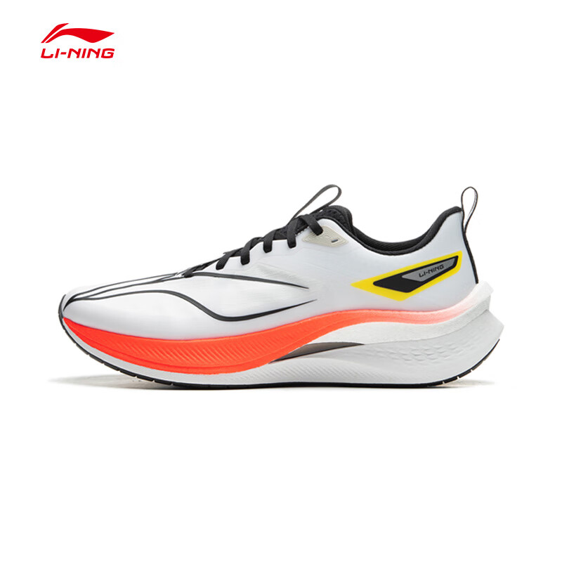 李宁 LI-NING 赤兔5PRO 7PRO 跑步鞋 男款 标准白 ARPU007-3 41 268.95元