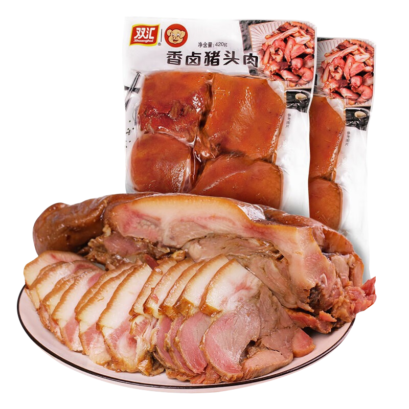 Shuanghui 双汇 五香猪头肉 420g 18.9元包邮（需用券）