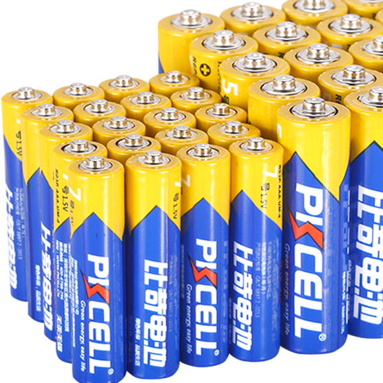 PKCELL 比苛 R6P 5号+ 7号碳性电池 40粒装 11.5元（需用券）