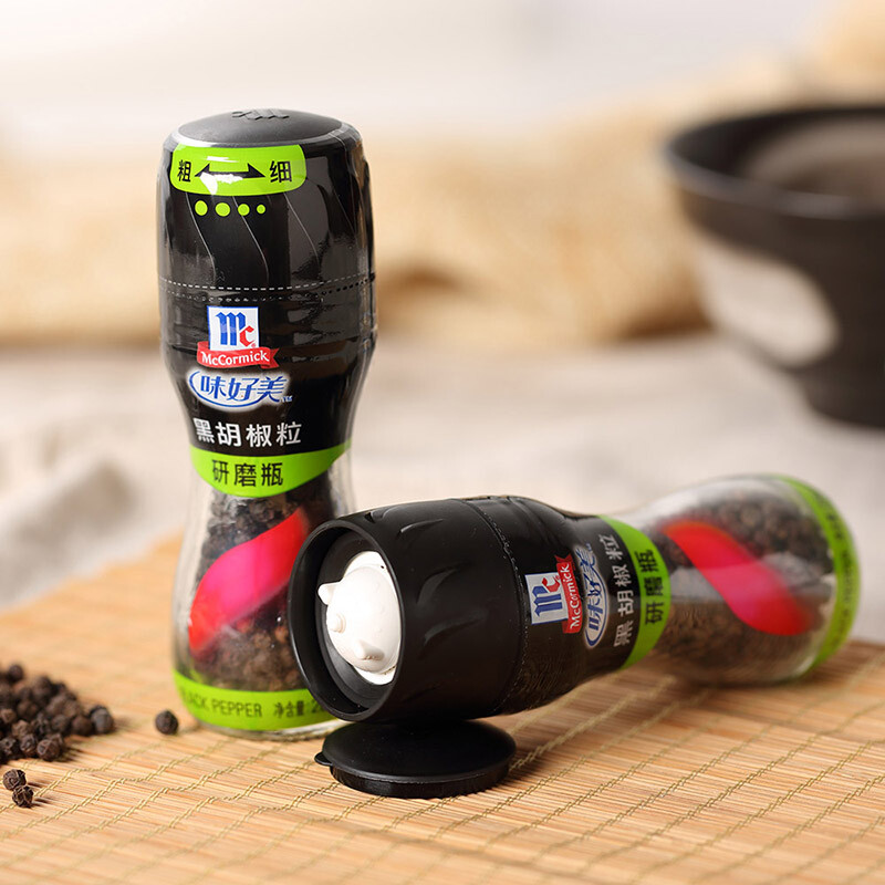 mccormick 味好美 黑胡椒粒 28g 研磨瓶 14.2元