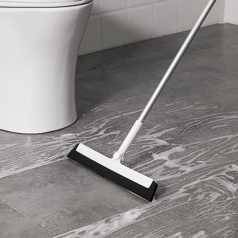 HOUYA 板刮水器 浴室刮水器玻璃刮拖把扫头发 厨房卫生间多功能刮地板 地板