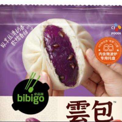 bibigo 必品阁 雲包 奶香紫薯包320g（任选7件，肉包、紫薯包、菜包） 68.46元