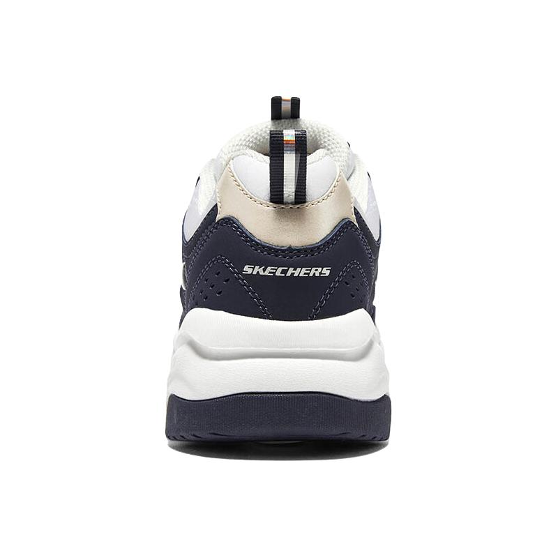 斯凯奇 女鞋厚底增高老爹鞋减震运动轻便休闲鞋熊猫鞋 8730076-NVMT 6 36 219元